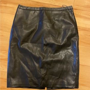Mango Faux leather Skirt